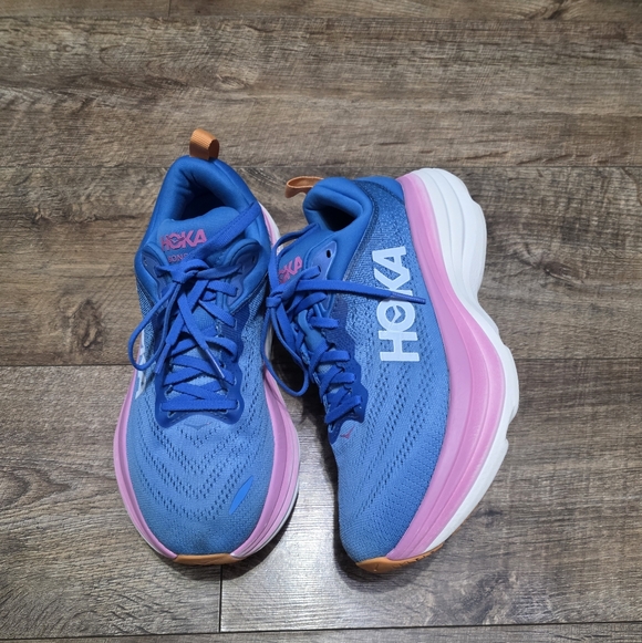 HOKA One Bondi 8 Sneaker Women Size 8.5D Wide - Picture 4 of 14